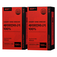 비디피랩 셰리와인 비니거 식초 초산 7% 이상 HACCP 정품 인증, 2개, 42g