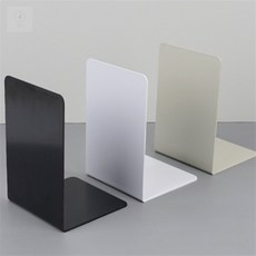 제스와이디자인 L형 북엔드 1P 책꽂이, 블랙