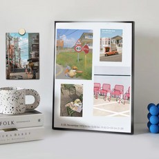 슈어마켓 유럽감성 인테리어 촬영소품 빈티지 엽서, One Color, 시티