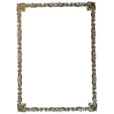 A5空白獎狀紙(榮譽)8張入 空白聘書紙 空白感謝狀紙 空白證書紙, 一包入(8張)