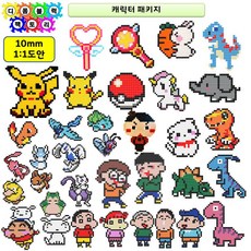 KC인증 [디폼블럭정식판매점] 10mm 대형 디폼블럭 캐릭터패키지, 47.포켓NO.27