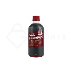 칸타타 콘트라베이스 콜드브루 스위트블랙, 500ml, 4개