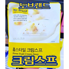 홈스타일 크림스프 - 집에서 만들어 먹는 그맛 그대로, 4개, 100g