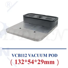 1PC 132X146/75/54x29mm 진공 패드 Biesse Rover PTP CNC 머시닝 센터 기계 용 흡입 컵, 02 132X54X29mm