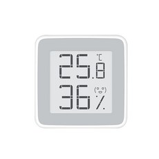 Xiaomi 小米 生態系統MIAOMIAOCE溫濕度計, 1個