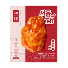 서동 맛에 반했닭 닭가슴살 (떡볶이), 25개, 100g