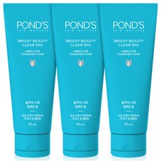 폰즈 브라이트 뷰티 클리어 스파 아미노 애시드 클렌징폼, 150ml, 3개 150ml, 3개