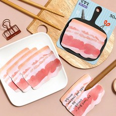 조선문방구 1500 삼겹살 점착 메모지 정품 1개