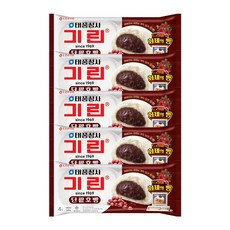 기린 팥호빵 겨울간식 4개입, 5개, 372g