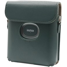 【FUJIFILM 富士副廠】instax SQUARE LINK 印相機 副廠 皮套 包包 PU皮套 SQ-綠色, SQ, 1個