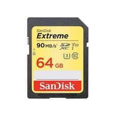 (SanDisk) 샌디스크 익스트림 SD 64GB XNE, 1개