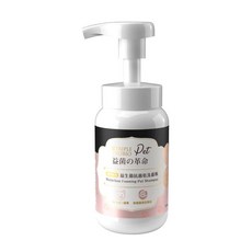 TRIPLE PROBIO Pet 益菌の革命 貓用益生菌乾洗慕斯 150ml 溫和潔淨 除臭 柔順毛髮 免沖洗 玫瑰薄荷香, 1個, 【貓】乾洗慕斯
