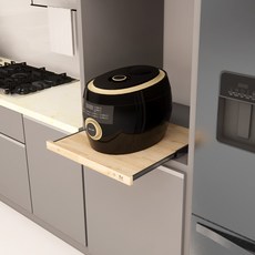 원목 레일 선반 낼름 내추럴 특대형 대형, 단품