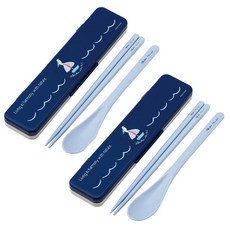 Skater 餐具組, 2個, 勺子+筷子+箱子, 小淵22