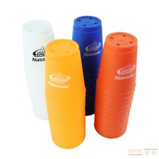 라이브장터 스포츠 스택스 12개입 컵쌓기 학교 스포츠 아기컵쌓기, 블루