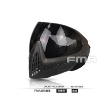 FMA F1 全臉面罩 運動款 SQB Speedqd 漆彈 全罩式防護面具 圓仔, 1個
