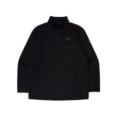 아이더 EIDER WAFFLE 와플 짚업 티셔츠_Black 298793