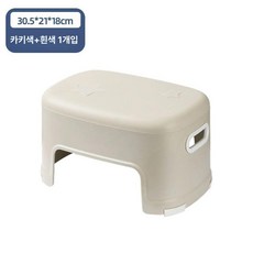 어린이욕실발판 욕실의자 스탠드발판 아기세면대발판 변기발받침대 아기계단 아이디딤대 화장실의자 욕조의자 목욕탕의자 낮은욕실의자 어르신목욕의자 등받이욕실의자 장애인샤워의자 노인목욕의자, 1개, K.흰색 B