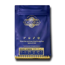 【CATOPIA樂境】凍乾全齡貓鮮糧4LB, 1個, 全魚凍乾干貝宴, 1.82kg, 雞肉+鮭魚