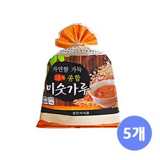 (메카몰)성진사식품 자연향 가득 18곡 종합 미숫가루 1kg, 5개