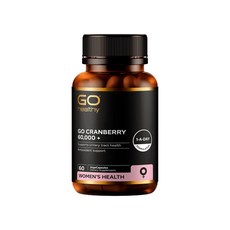 고헬씨 크랜베리 60 000 60베지캡슐 - Go Healthy Cranberry 60 000 60Vege-Capsules, 60정, 1개