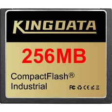 산업 장비 빈티지 디지털 카메라용 KINGDATA 메모리 산업용 카드 플래시 FAT16 1GB 2팩 타입 컴팩트, 256MB, 1팩.
