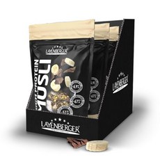 Layenberger 레이넨버거 3K 하이 프로틴 시리얼 50 단백질과 18 탄수화물 - 1개입 1 x 390g 초콜릿 너트, 1.17 kg (1er Pack), chocolate banana, 1개