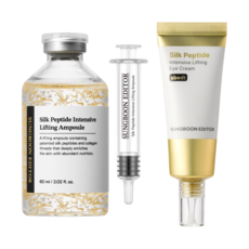 성분에디터 녹는실 실크 펩타이드앰플 60ml + 아이크림 50ml 세트, 1세트