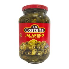 La Costeña 墨西哥綠辣椒 罐裝切片醃漬辣椒, 1個, 440g