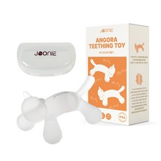 주니 앙고라 아기 치발기, 1개, 투명, 치발기+케이스