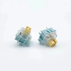 바다 SMD 스왑 기계식 체리 소금 5 스위치 호환 핀 핫 사일런트 MX 맞춤형 레몬 게임, 10PCS, 없음, 8) Silent Salt lemon - 10PCS, 없음