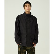 맥우드건 MAGOODGAN 사파리 5311 사틴코튼 오버핏 블랙 야상자켓 재킷