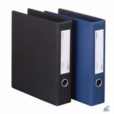 더캔보 바인더 B648-7 3공D링1 흑색 A4 도큐먼트파일