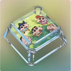 짱구는 못말려 투명 그림 기계식 키보드 키캡, 1개, 019