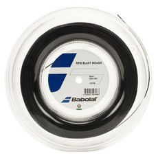 Babolat 網球線RPM Blast Rough 1.25/17 八角壓紋 黑色 200M 大捲線 英喬伊體育, 1個