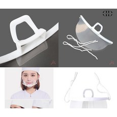 지니셀 다용도 조리용 위생 마스크 음식 조리 보호용 조리사마스크, 604, 1개