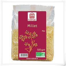 CELNAT millet 셀낫 바이오 기장, 4개, 500g