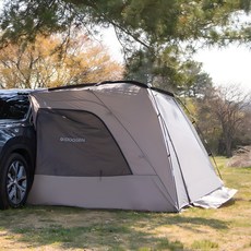 IDOOGEN Mobility A1車宿車頂帳篷, 淺灰色中(170cm）, 3~4人用