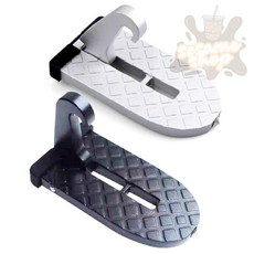 참깨샵 차량용 보조발판 도어페달 루프박스사다리, 블랙