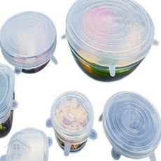 오집추 실리콘 그릇 뚜껑 6종 세트 실리콘랩, 1개