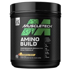 MUSCLETECH BCAA蛋白質補充保健粉 熱帶水果口味, 1罐, 614克