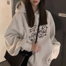 유니온 빅사이즈 맨투맨 간절기 후드티