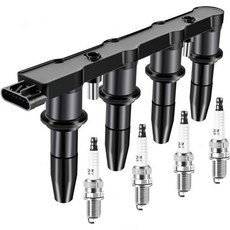 UF620 점화코일 및 4504 이리듐 점화플러그 세트 4개입 쉐보레 아베오 20092011년 아베오5 크루즈 20112015년 리미티드 2016년용 코일팩