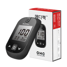 OHC 메디첵 혈당체크기 (기계만) 혈당측정기 혈당계 오상헬스케어, 1개, IGM-0030AAS