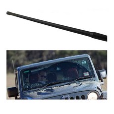 자동차 지프 호환 안테나 33cm 랭글러 루비콘 사하라 JK 라디오 주파수 AM FM 루비콘 랭글러