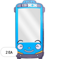 비앤씨 타요 키재기 전신 안전거울, 혼합색상, 2개