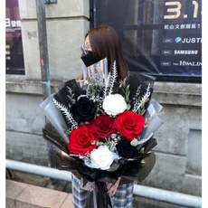 超大朵永生玫瑰花束 畢業花束 情人節告白 乾燥花 永生花 母親節禮物, 你就是那麼好,都不加購