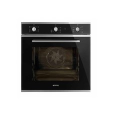 SMEG SF64M3VNTW 義大利原裝黑色烤箱 上下火獨立控溫 高熱壓旋風 原廠保固