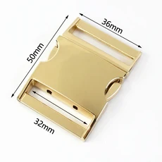 Meetee 2/4Pcs 19/25/32/38/50mm 금속 트라이 글라이드 버클 가방 스트랩 조절기 후크 웨빙 배낭 벨트 걸쇠, 02 32mm 4Pcs, 02 4Pcs, 1개