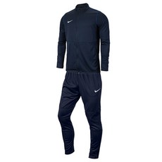 NIKE 耐吉 青少年款DRI-FIT PK20運動服上下套裝 運動服 海軍藍+時尚口罩